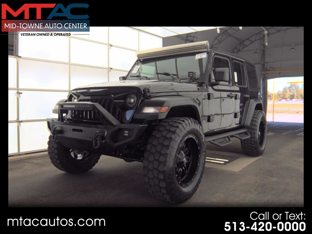 Used 2021 Jeep Wrangler Unlimited Sport image 1
