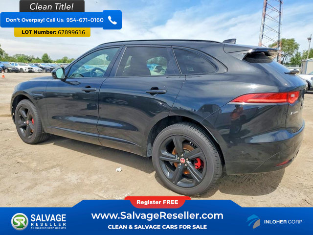 Used 2018 Jaguar F-PACE S AWD/4WD image 3