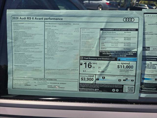 New 2026 Audi RS 6 performance image 19