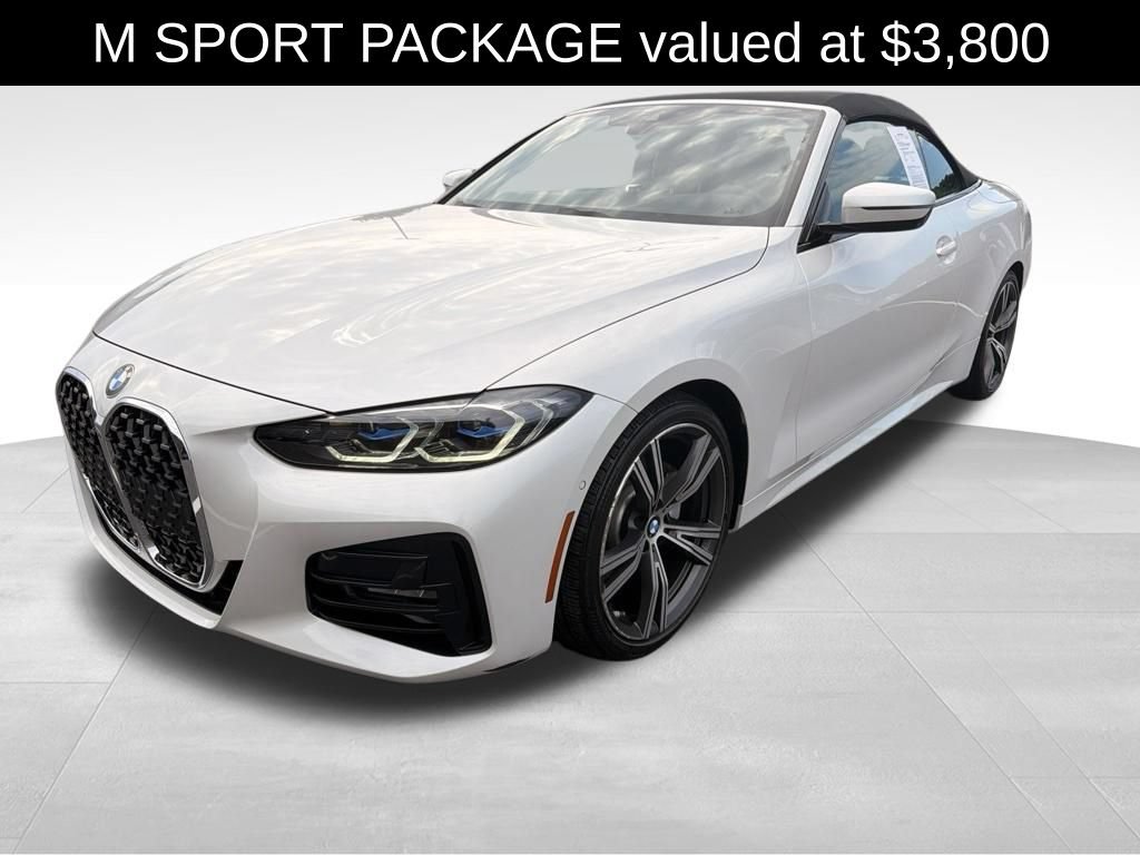 Used 2021 BMW 430i Convertible w/ Executive Package RWD image 3