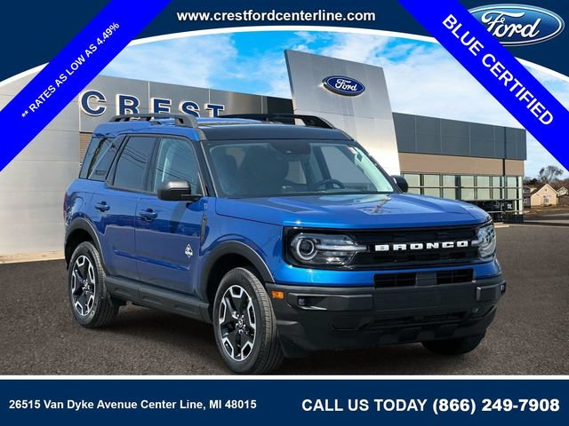 Certified 2023 Ford Bronco Sport Outer Banks w/ Tech Package