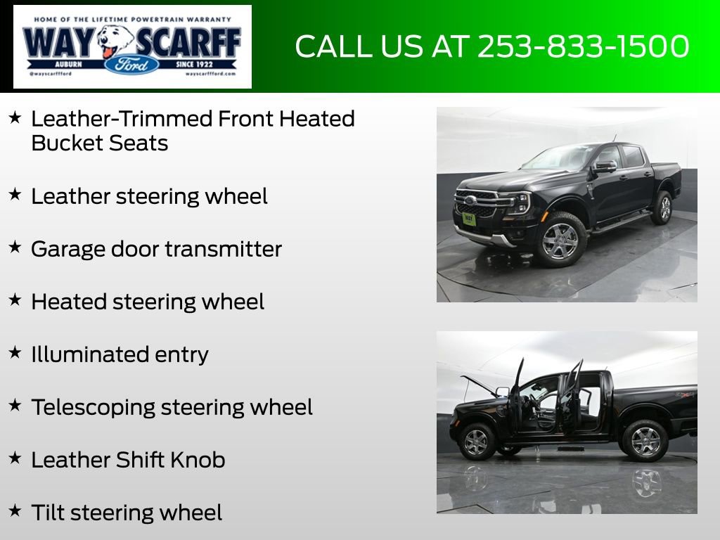 New 2025 Ford Ranger Lariat w/ Chrome Accent Package image 37