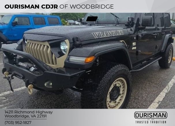 Used 2018 Jeep Wrangler Unlimited Sahara AWD/4WD image 1