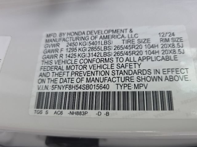 Certified 2025 Honda Passport EX-L image 31