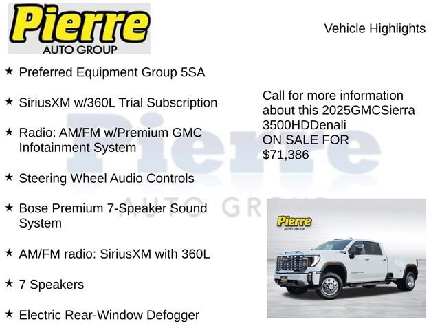 Used 2025 GMC Sierra 3500 Denali AWD/4WD image 7