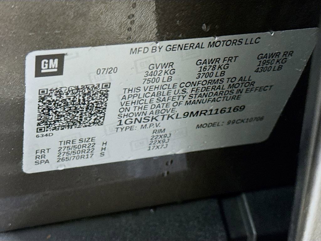 Used 2021 Chevrolet Tahoe High Country w/ Premium Package AWD/4WD image 41