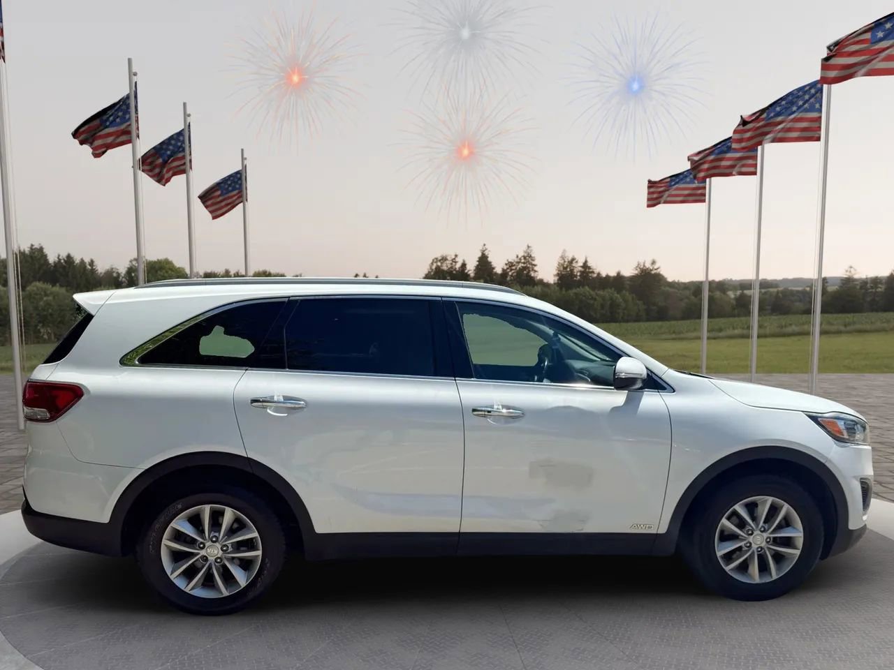 Used 2017 Kia Sorento LX Sport Utility 4D w/ LX Convenience Package image 8