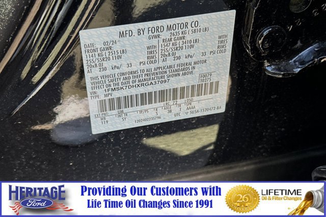 New 2024 Ford Explorer XLT w/ Equipment Group 202A image 24