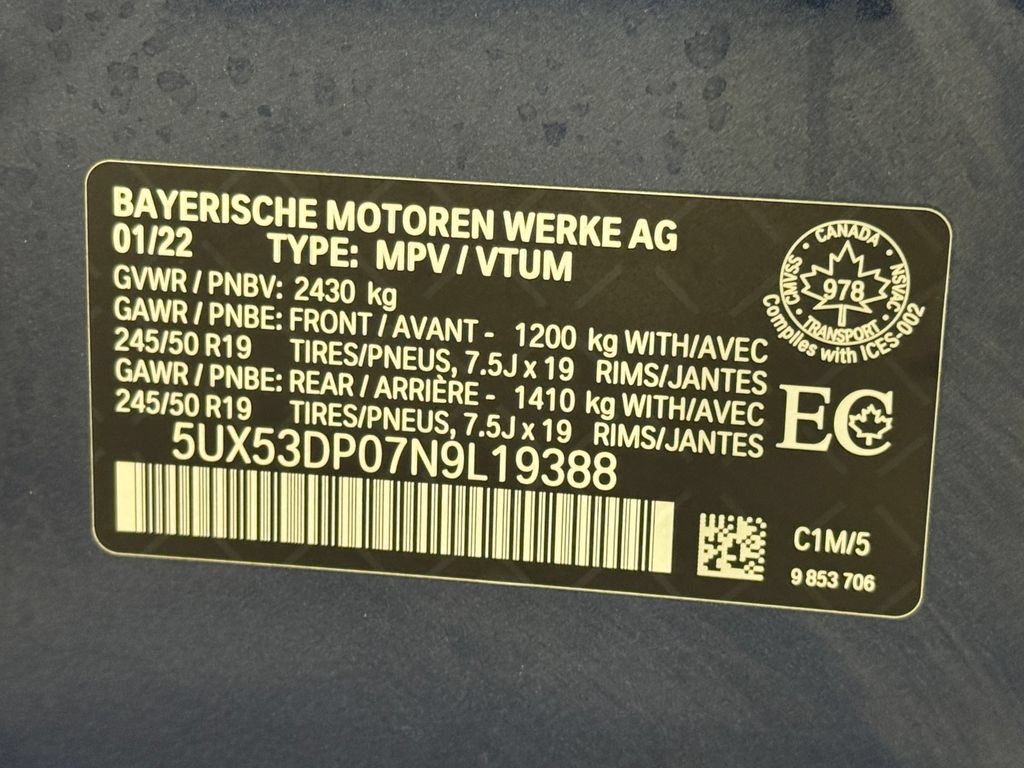 Used 2022 BMW X3 xDrive30i AWD/4WD image 42