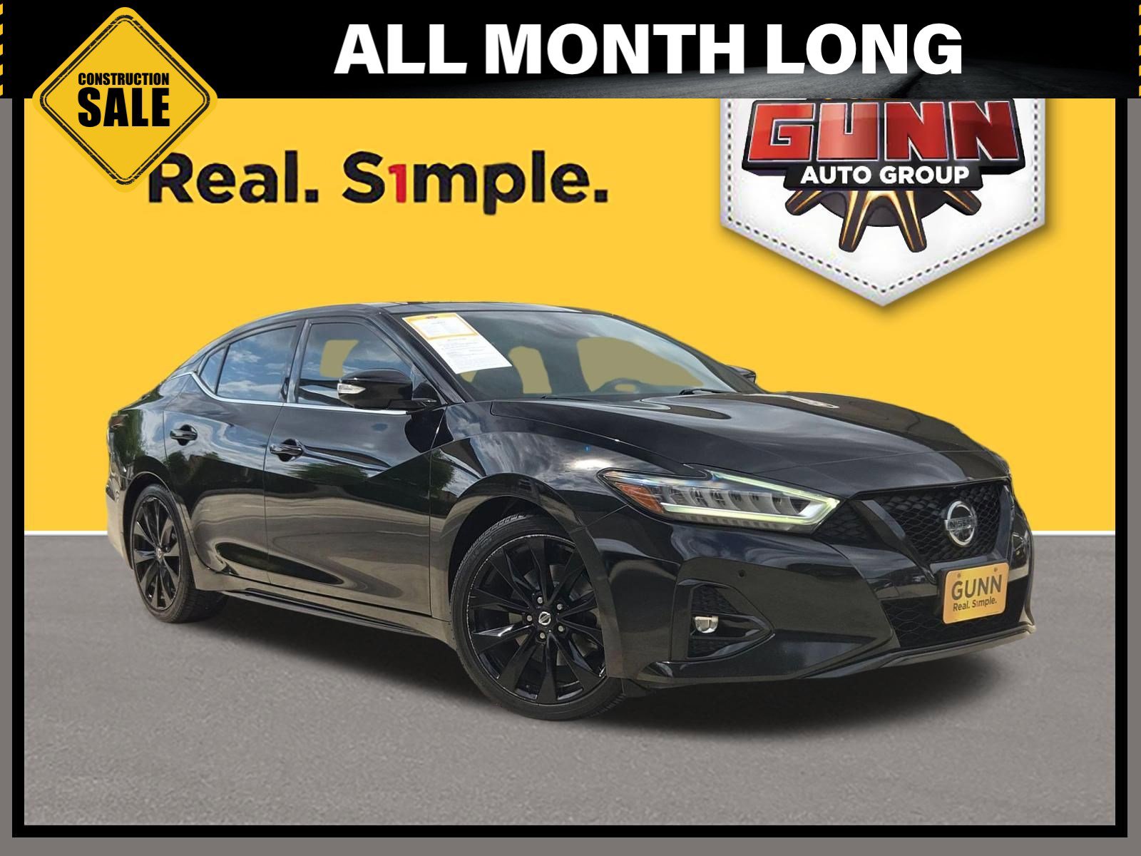 Used 2021 Nissan Maxima SR w/ Sport Mat Group FWD image 1