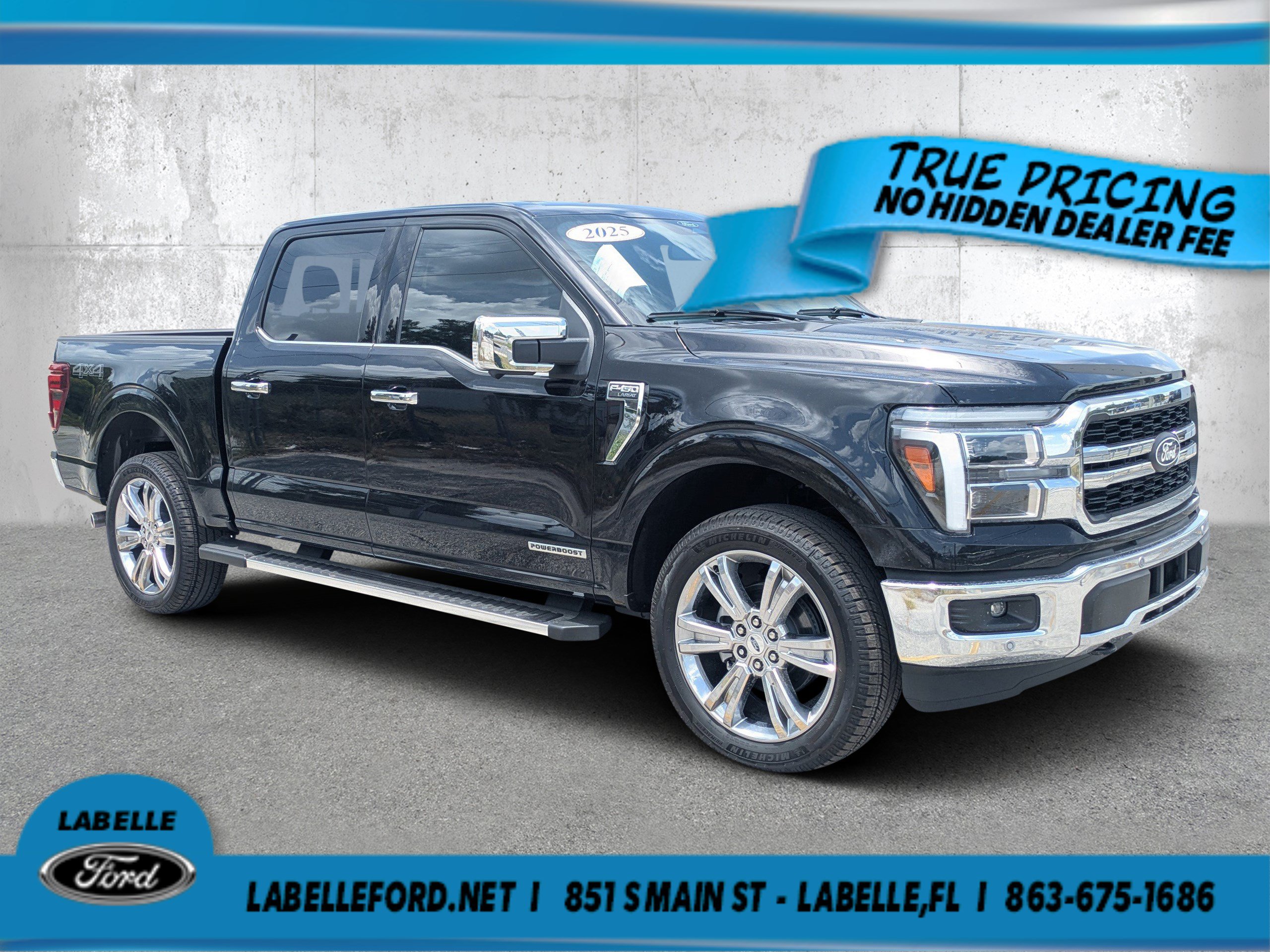 Certified 2025 Ford F150 Lariat w/ Equipment Group 502A High