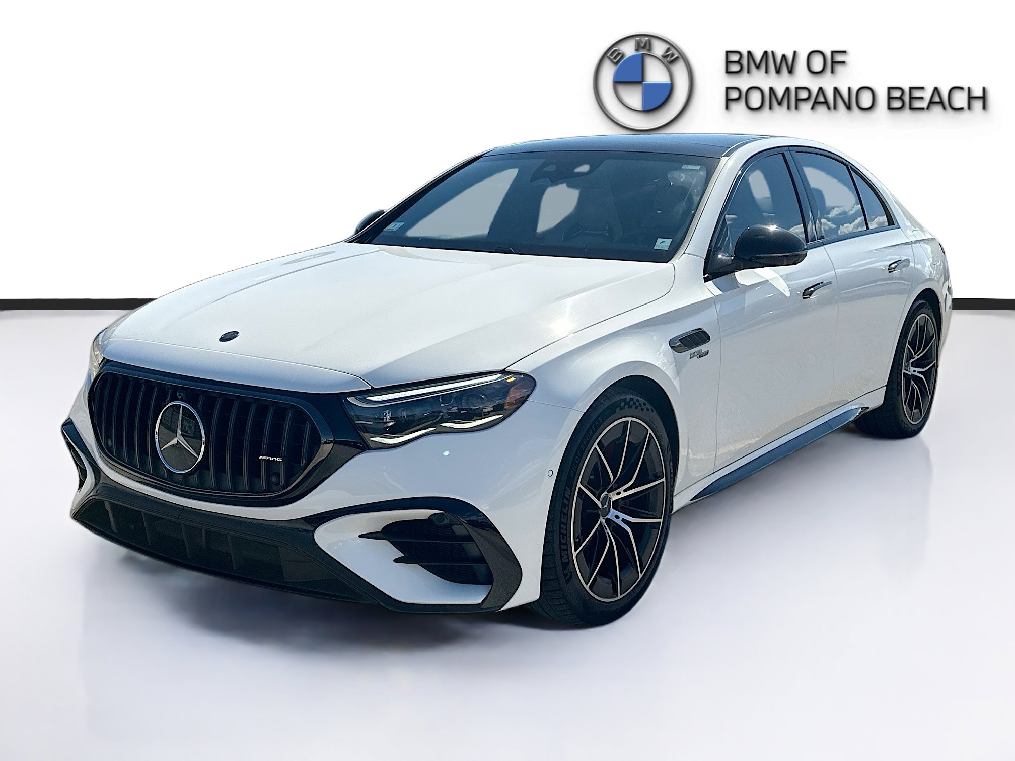 Used 2025 Mercedes-Benz E 53 AMG e 4MATIC Sedan image 3