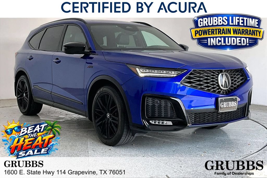 Certified 2025 Acura MDX A-Spec