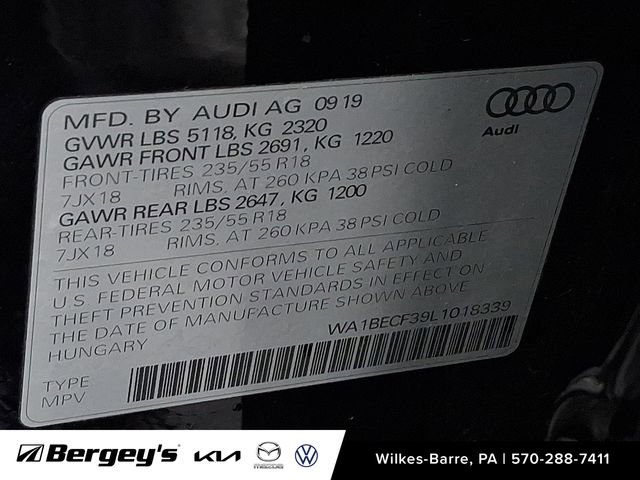 Used 2020 Audi Q3 2.0T Premium Plus image 28