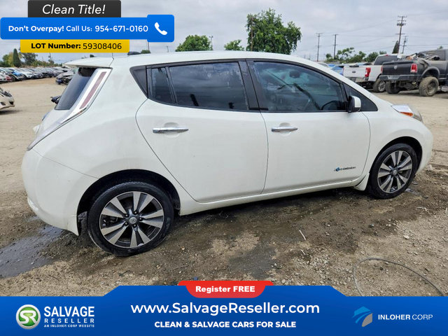 Used 2015 Nissan Leaf SV FWD image 4