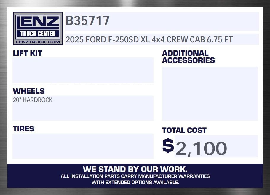 Used 2025 Ford F250 XL w/ STX Appearance Package image 60