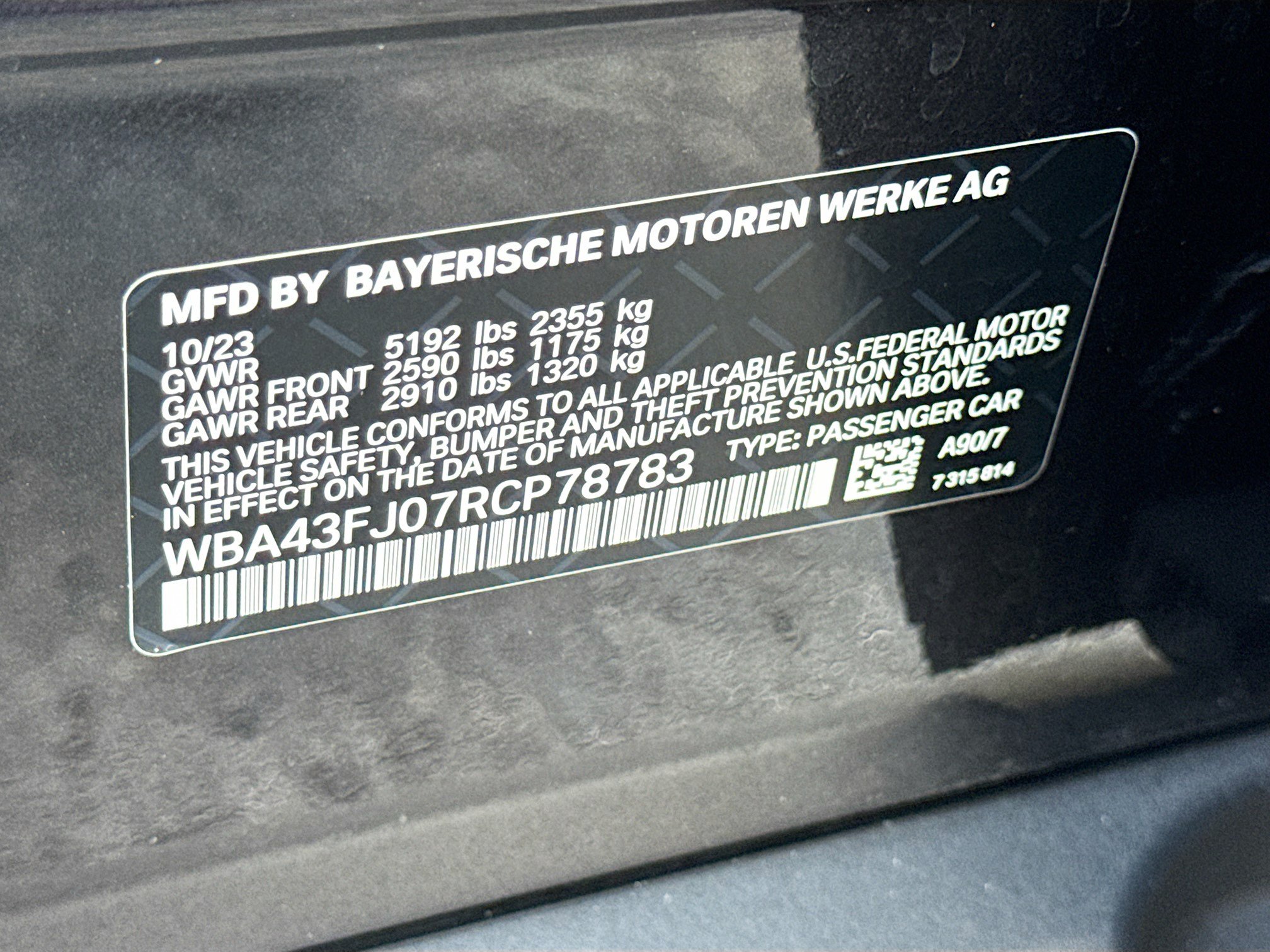 Used 2024 BMW 530i w/ Convenience Package RWD image 45
