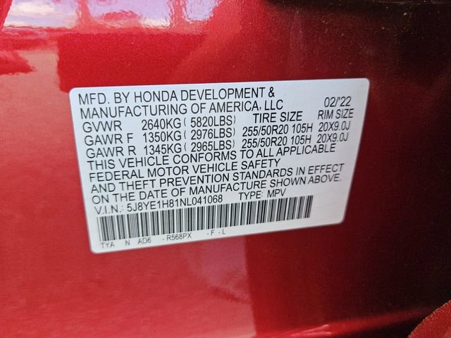 Certified 2022 Acura MDX SH-AWD w/ Advance Package image 7
