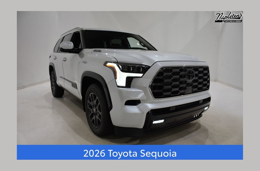 New 2026 Toyota Sequoia Platinum