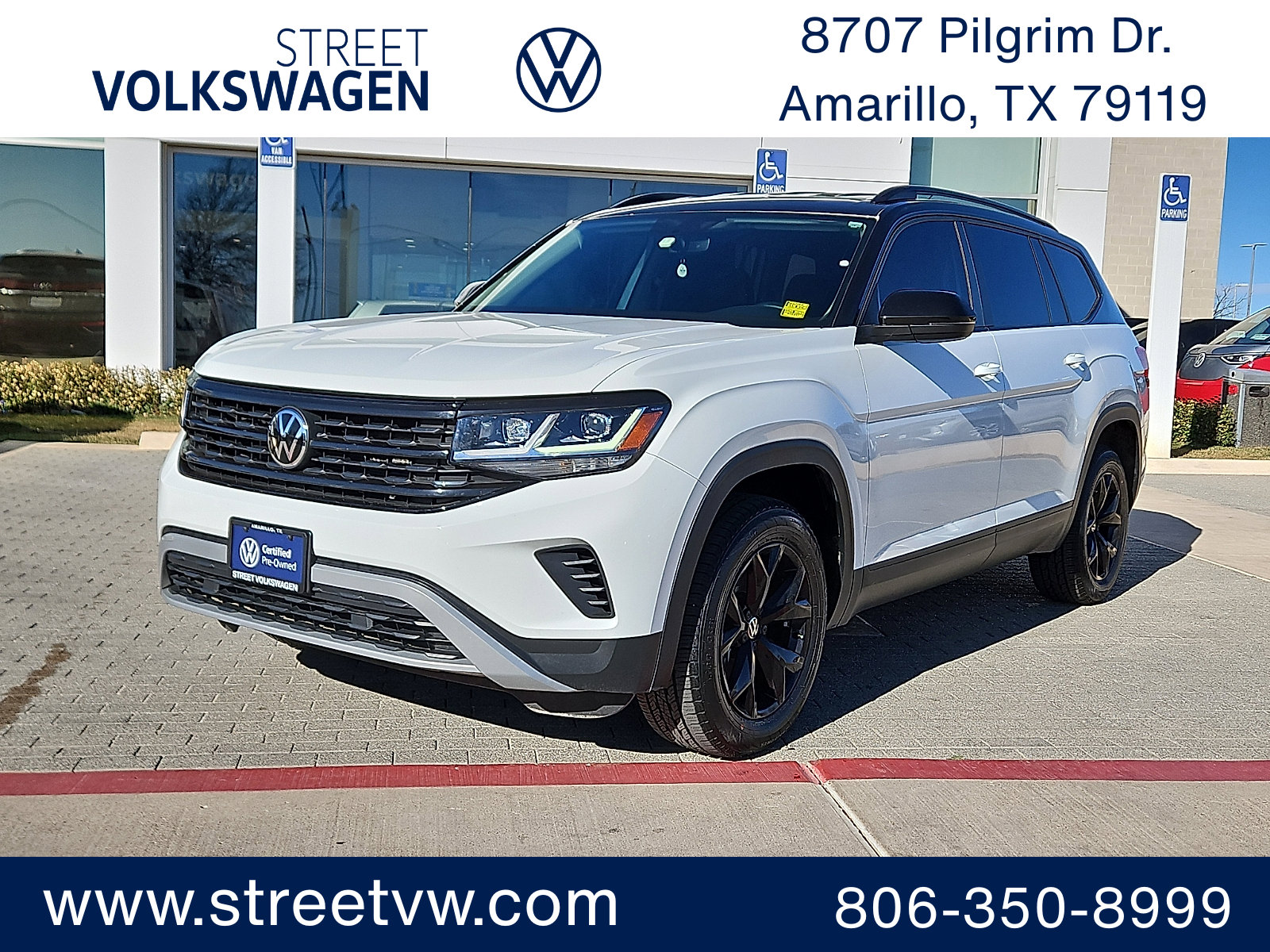 Used 2023 Volkswagen Atlas SE image 1