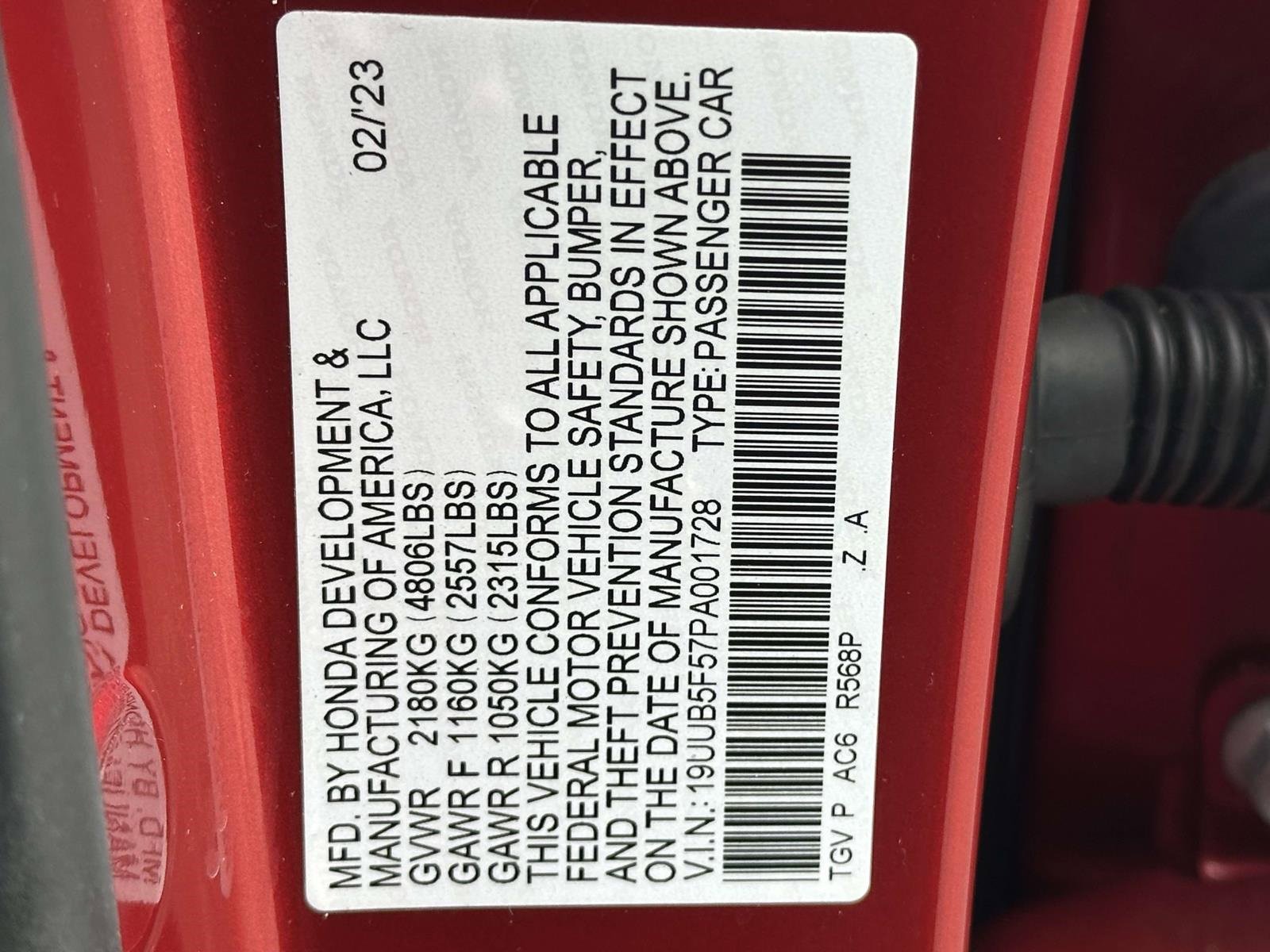 Certified 2023 Acura TLX w/ A-SPEC Pkg image 25