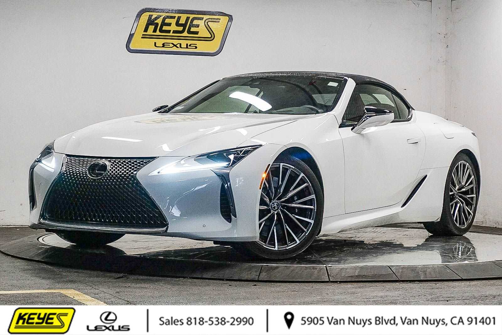 Used 2024 Lexus LC 500 Convertible w/ Touring Package image 1