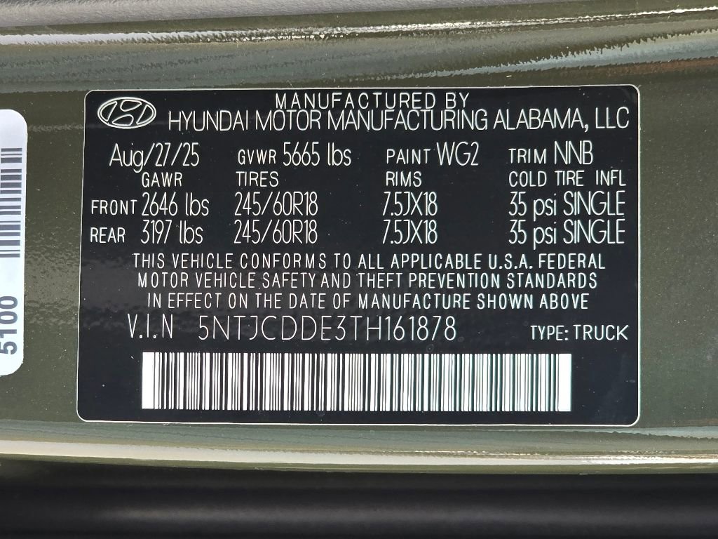 New 2026 Hyundai Santa Cruz SEL AWD/4WD image 30