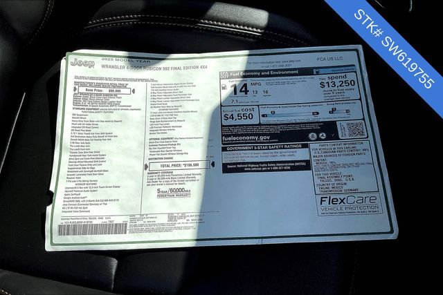 New 2025 Jeep Wrangler Rubicon 392 image 5