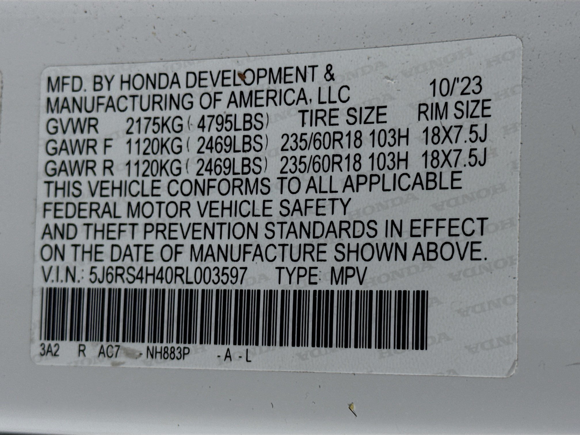 Certified 2024 Honda CR-V EX image 31