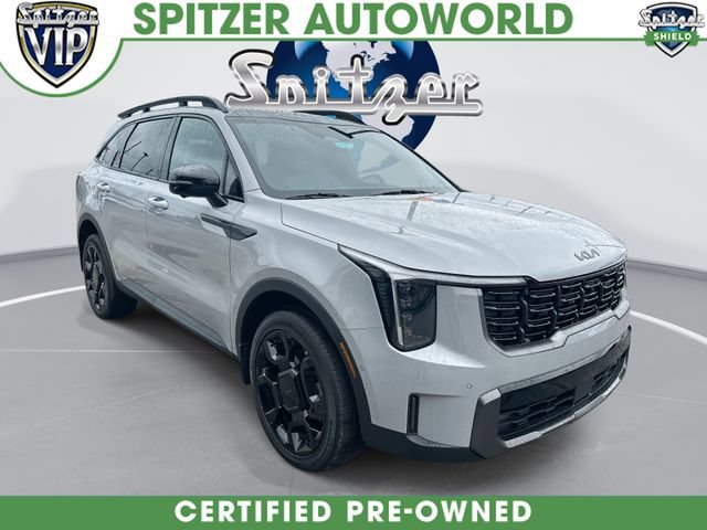 Certified 2025 Kia Sorento SX Prestige w/ Olive Brown Leather Package AWD/4WD image 1
