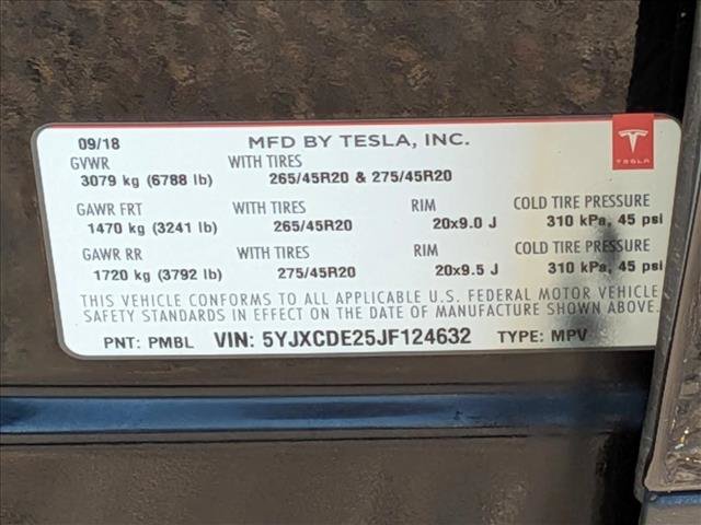 Used 2018 Tesla Model X 100D AWD/4WD image 23