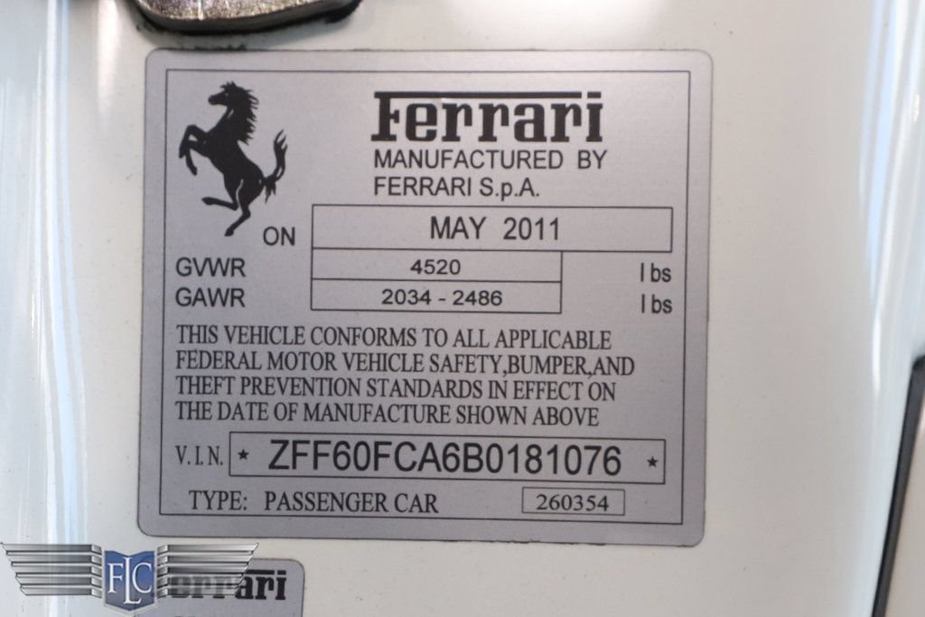 Used 2011 Ferrari 599 GTB Fiorano RWD image 46