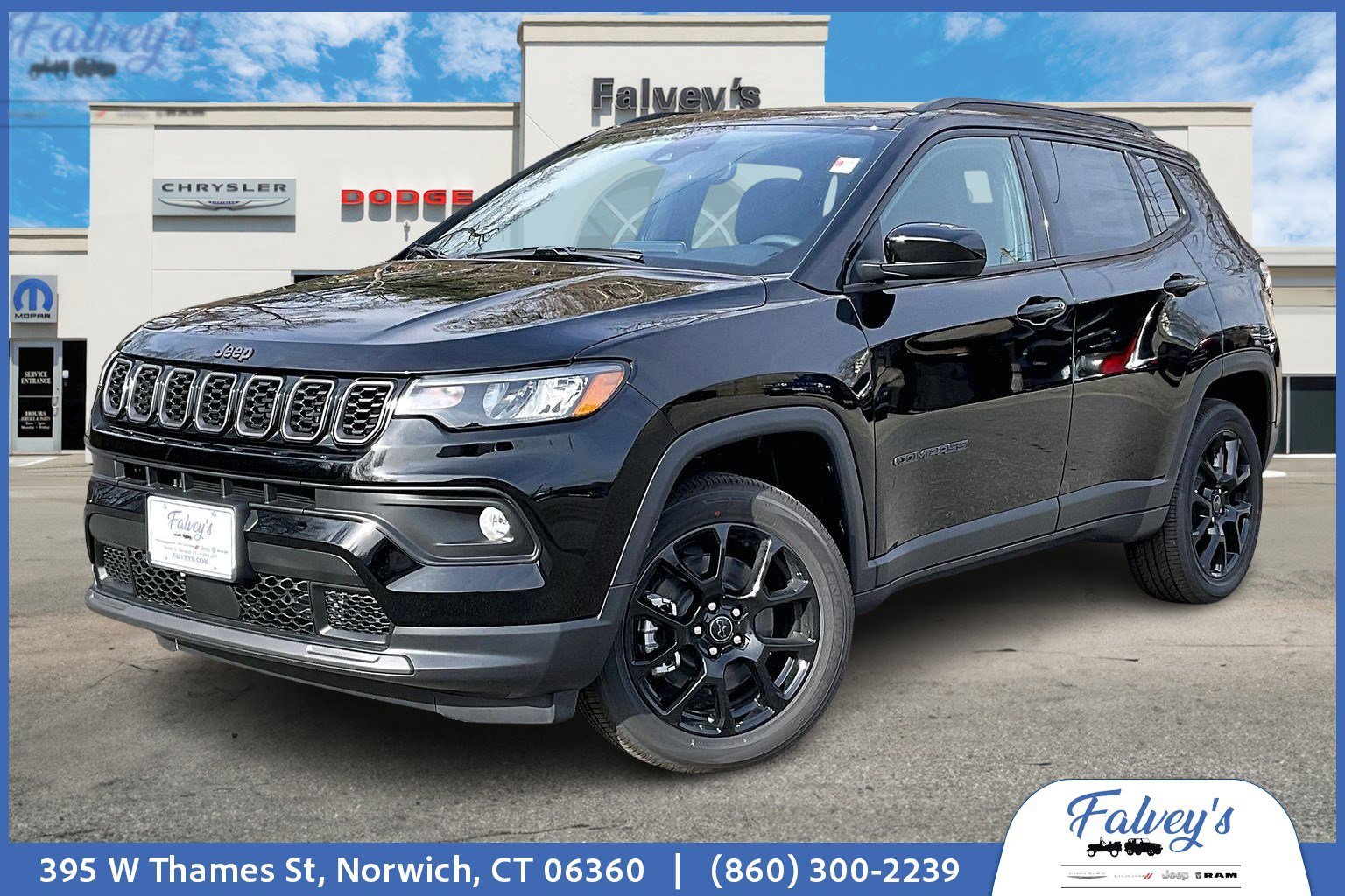 New 2026 Jeep Compass Latitude w/ Sun and Sound Group AWD/4WD image 1