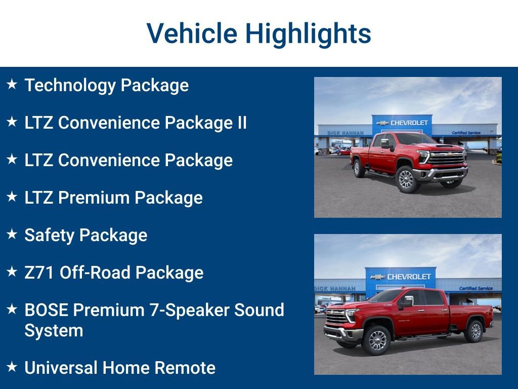 New 2026 Chevrolet Silverado 2500 LTZ w/ LTZ Premium Package image 3