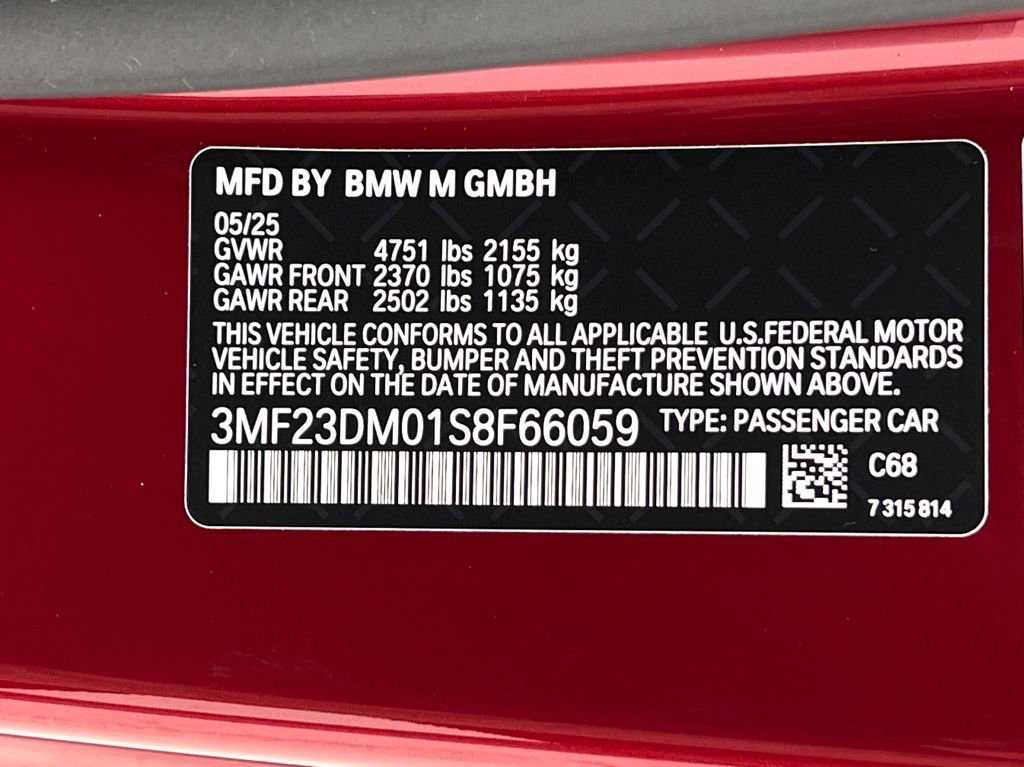Used 2025 BMW M2 w/ Lighting Package image 24
