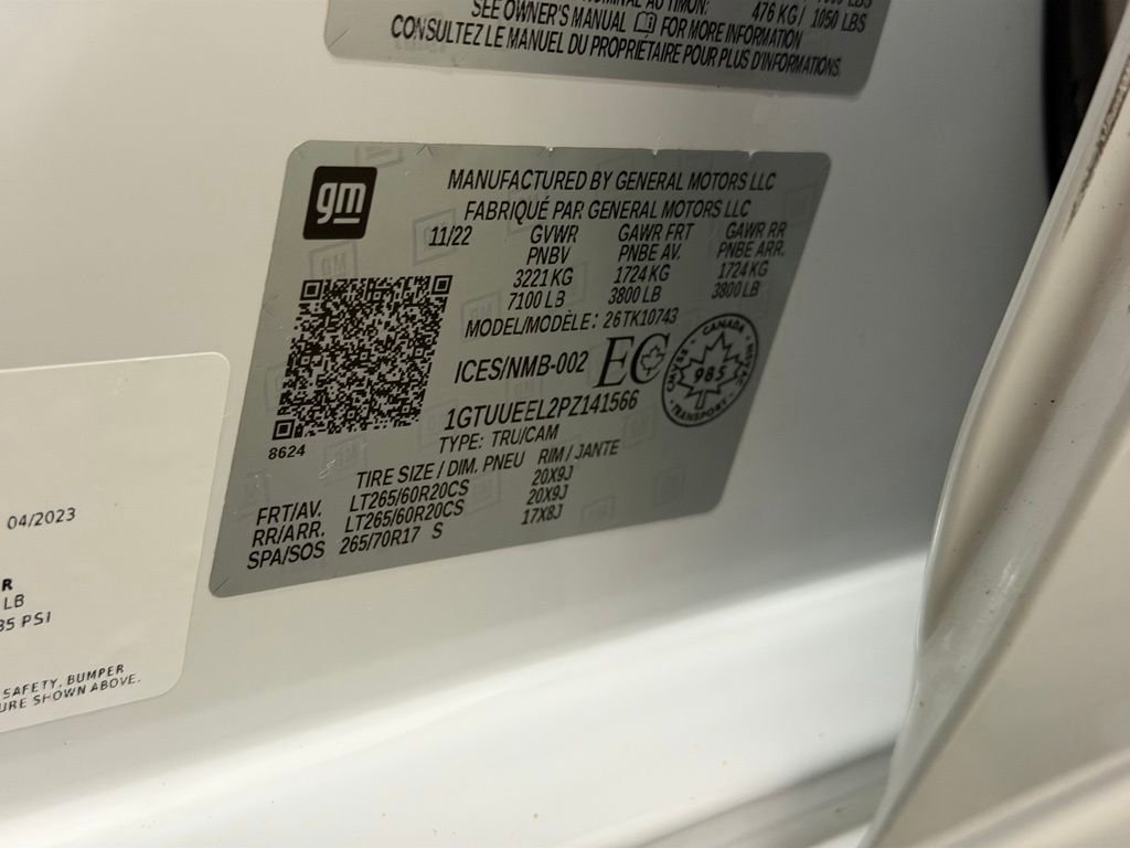 Certified 2023 GMC Sierra 1500 AT4 image 46