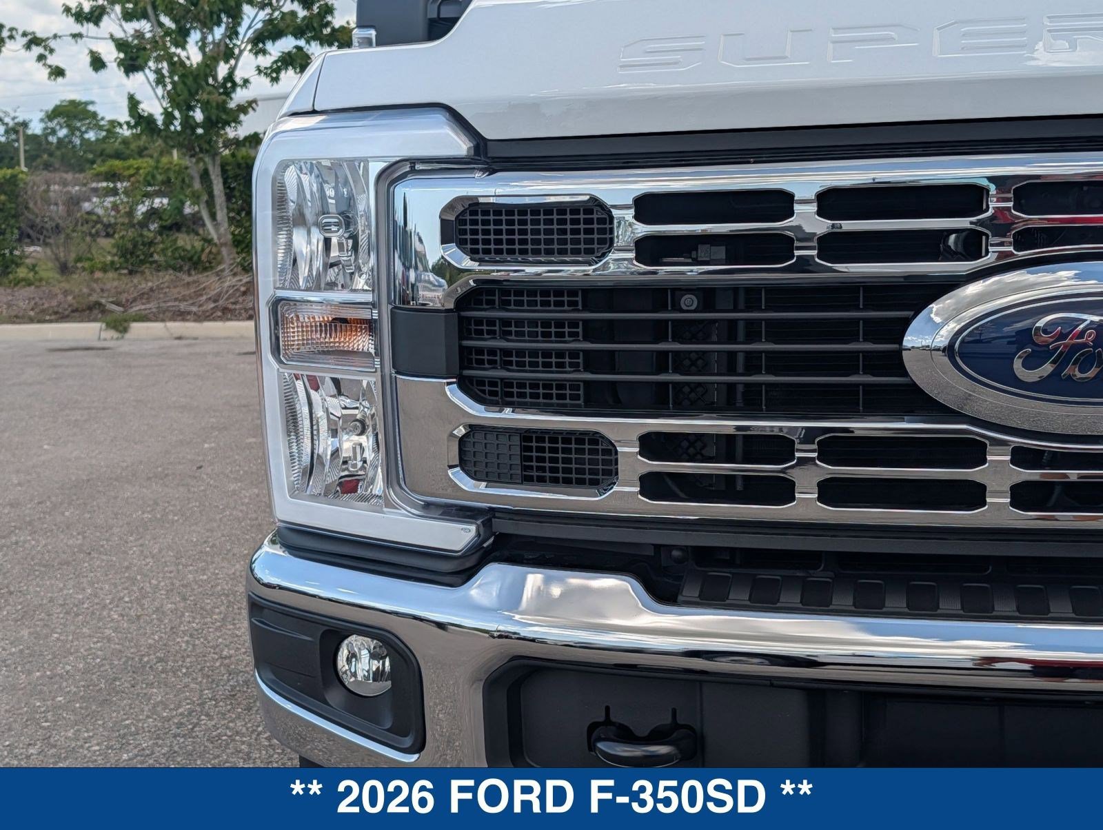 New 2026 Ford F350 XL w/ XL Chrome Package RWD image 10