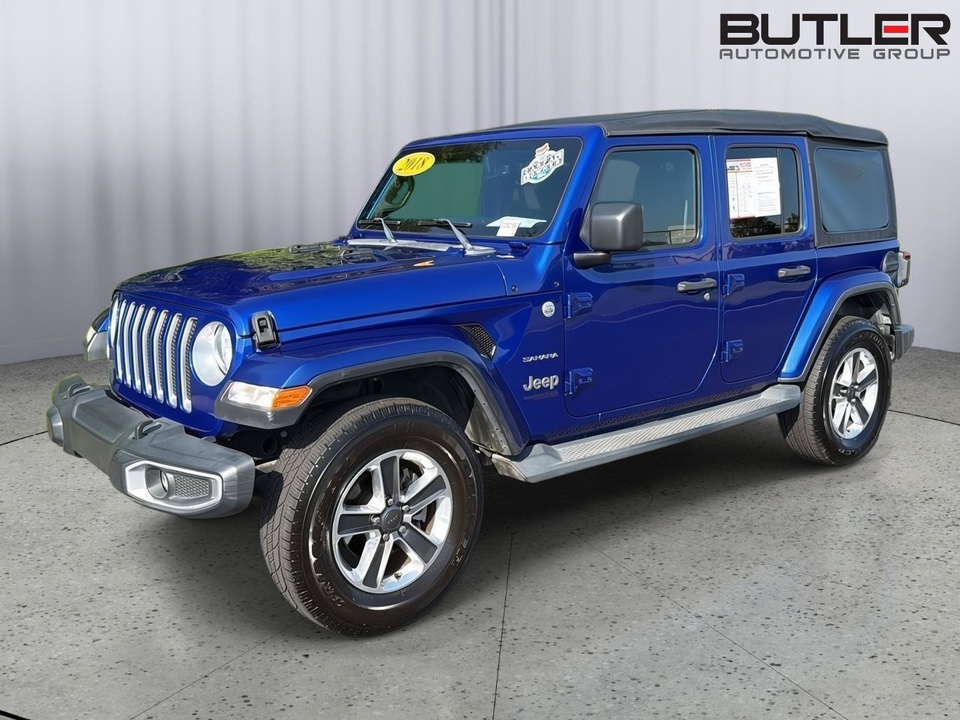 Used 2018 Jeep Wrangler Unlimited Sahara