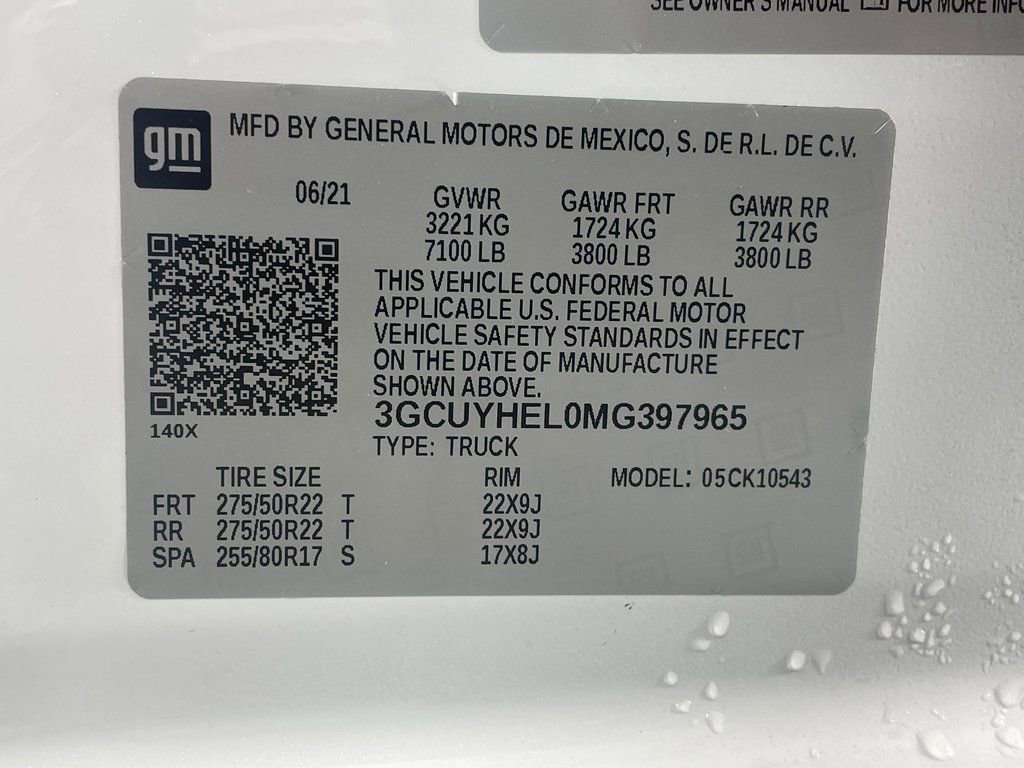 Used 2021 Chevrolet Silverado 1500 High Country AWD/4WD image 26