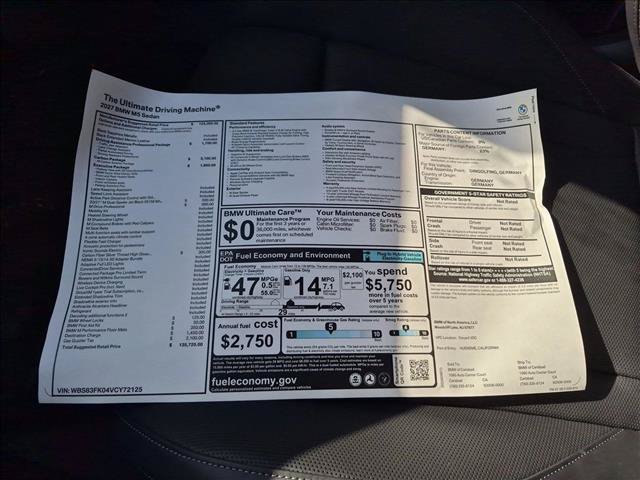 New 2027 BMW M5 w/ Carbon Package AWD/4WD image 17