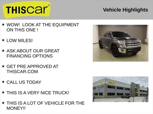 Used 2017 Toyota Tundra SR5 w/ SR5 Upgrade Package AWD/4WD image 10