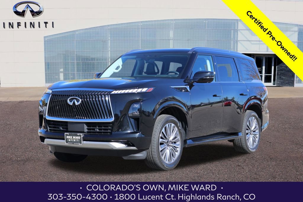 Certified 2025 INFINITI QX80 Sensory