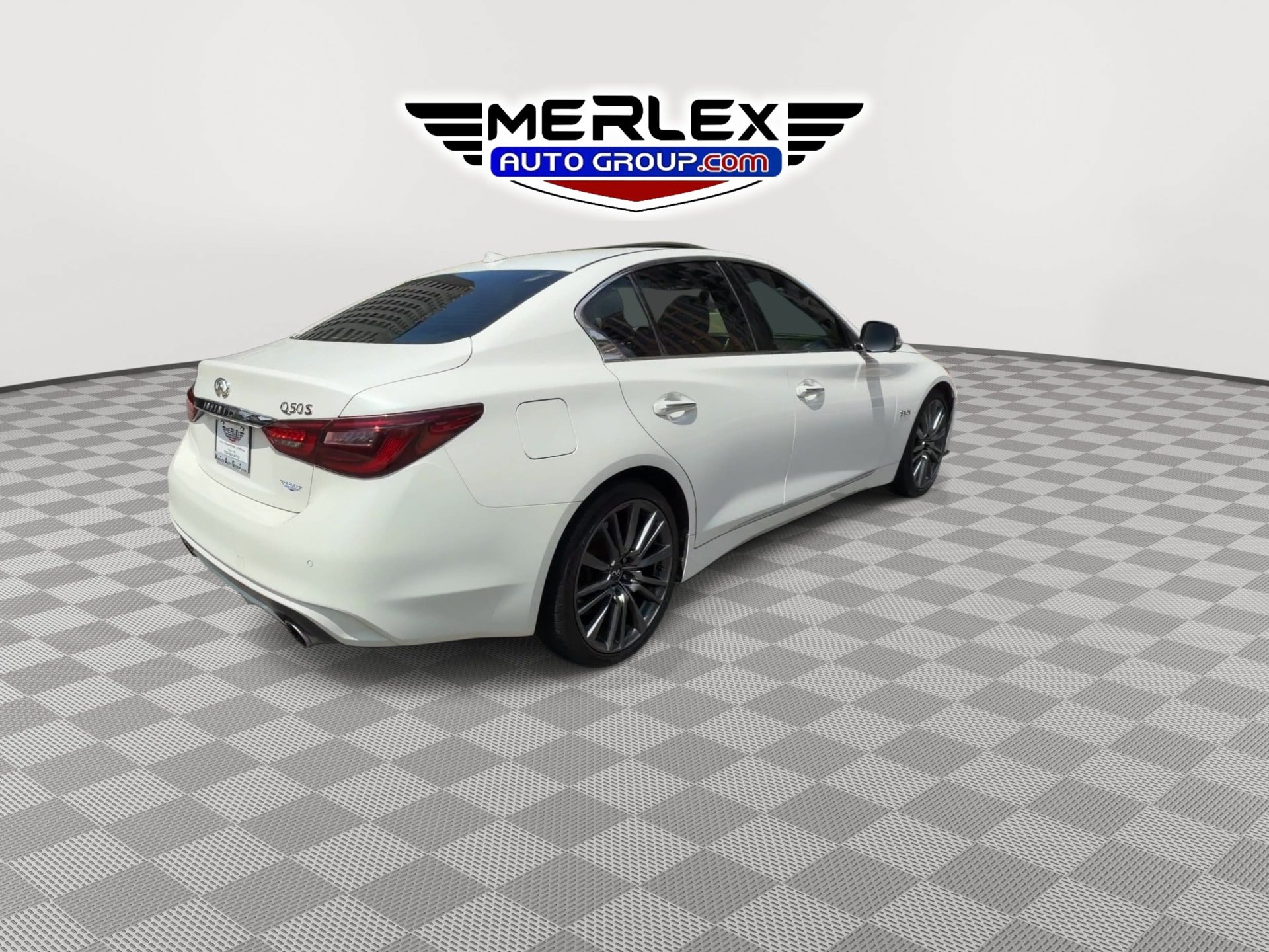 Used 2018 INFINITI Q50 Red Sport 400 RWD image 8
