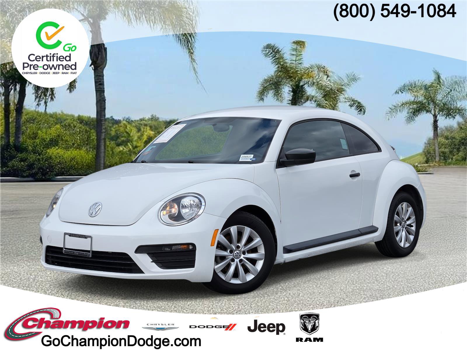Used 2018 Volkswagen Beetle 2.0T S image 1