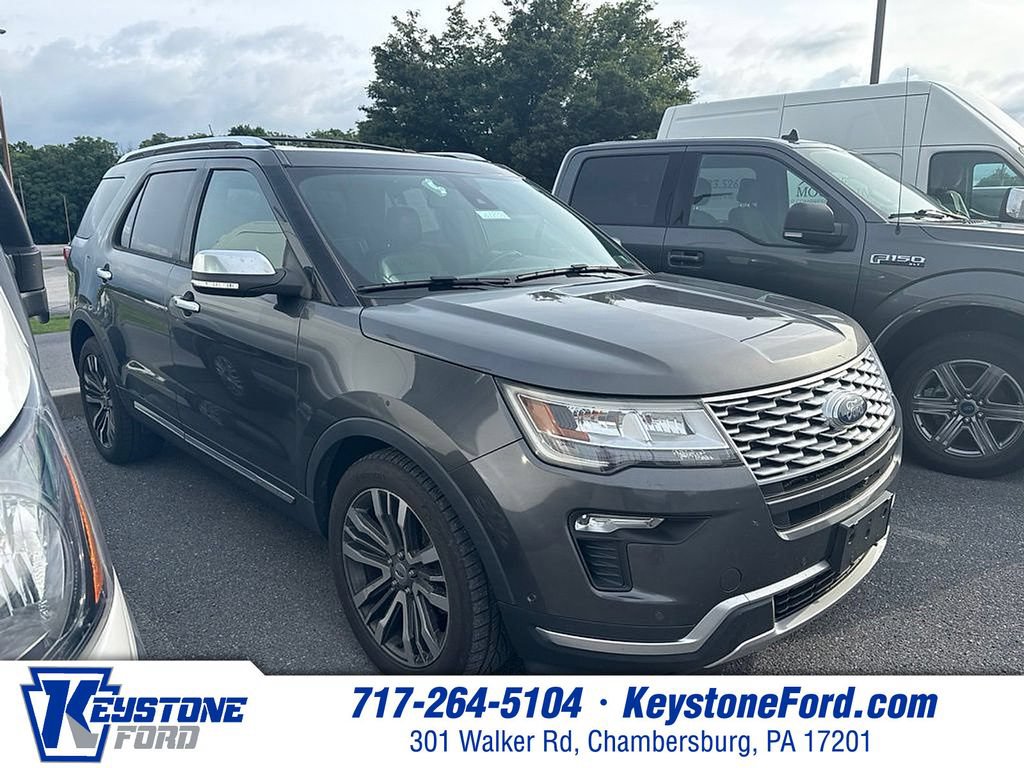Certified 2018 Ford Explorer Platinum AWD/4WD image 1