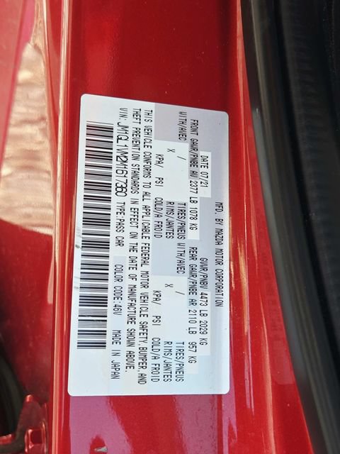 Certified 2021 MAZDA MAZDA6 Touring FWD image 33