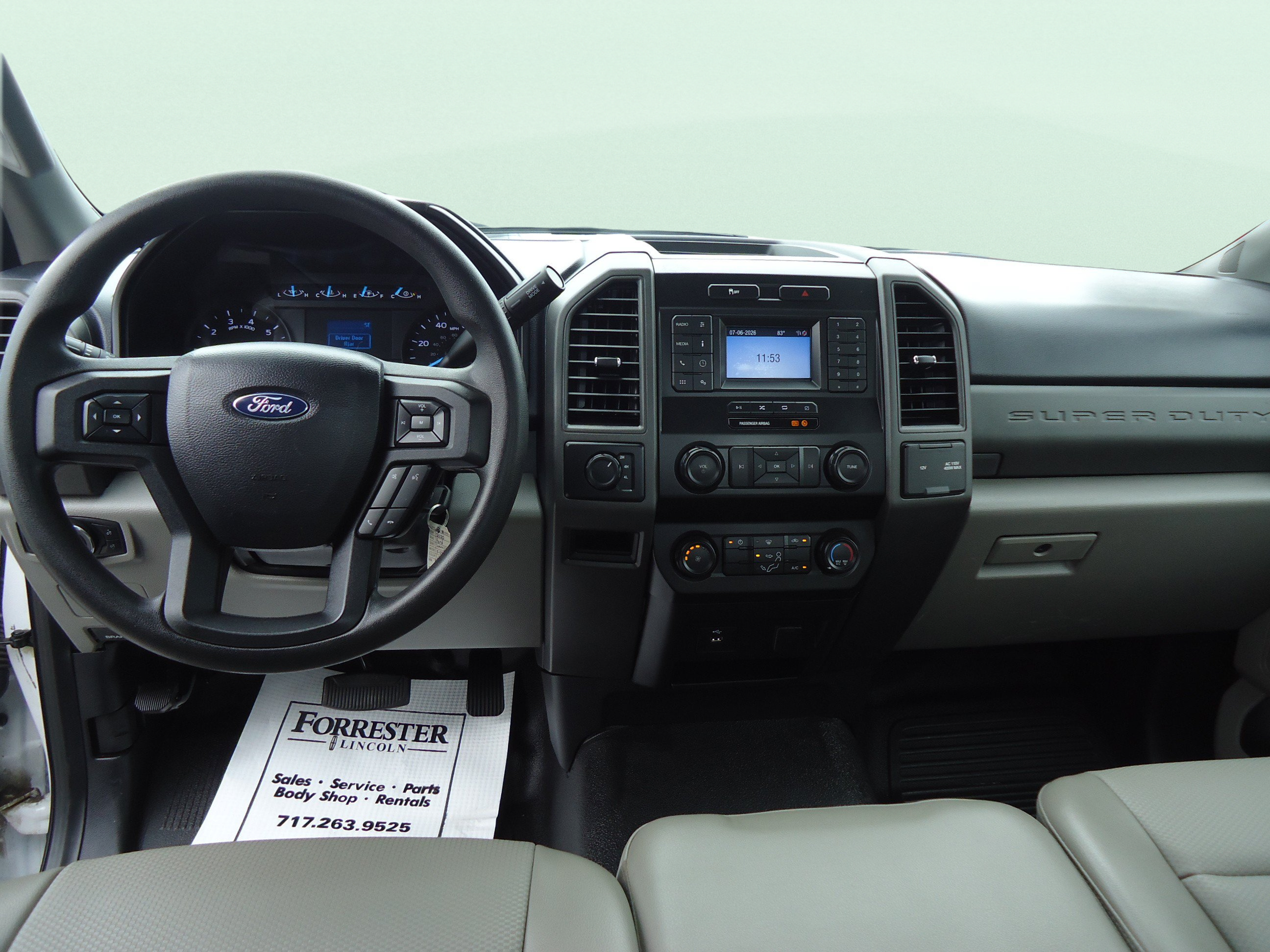 Used 2020 Ford F250 XL w/ Snow Plow Prep Package AWD/4WD image 13