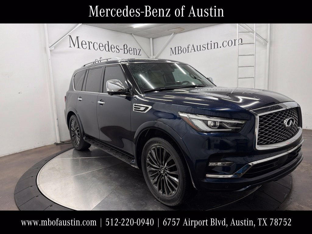 Used 2023 INFINITI QX80 Sensory w/ Cargo Package RWD image 1
