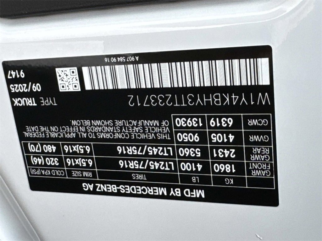 New 2026 Mercedes-Benz Sprinter 144 Cargo image 28