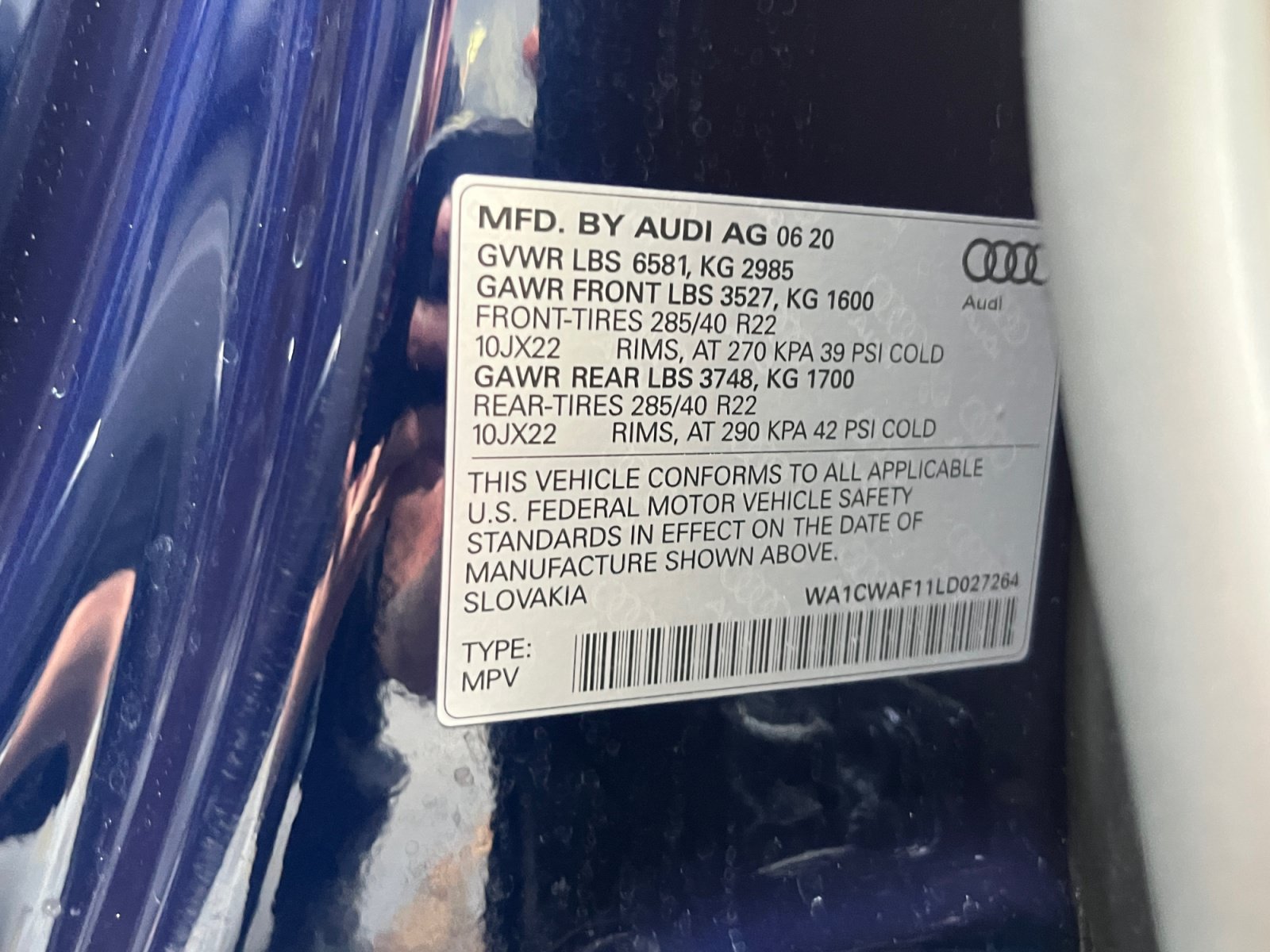 Used 2020 Audi SQ8 Prestige AWD/4WD image 25